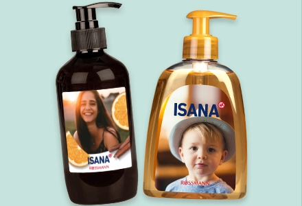 Mein Design Pflegeprodukte mit Fotos von Eltern und KIndern. Gestaltet jetzt kreative Geschenke mit Foto für eure Liebsten!